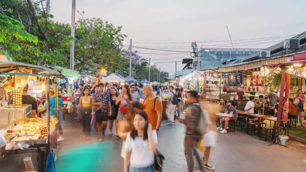 Chatuchak Weekend Market in Bangkok